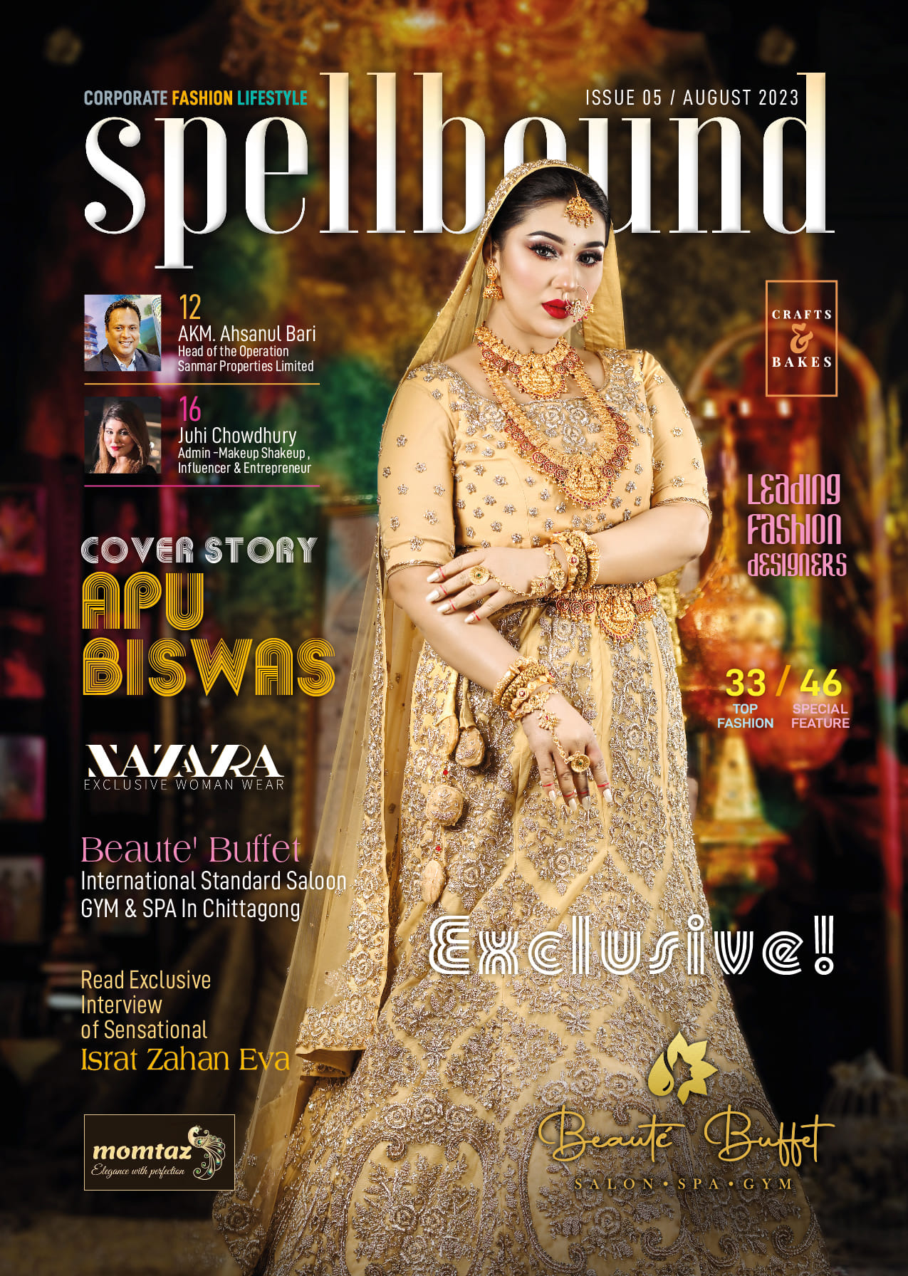 Apu Bismas Graces the Cover Inside the Exclusive Navara Woman Wear Collection